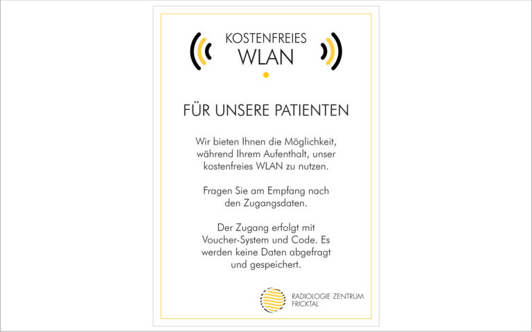 Referenz Flyer Wartezimmer - Belinda Walker