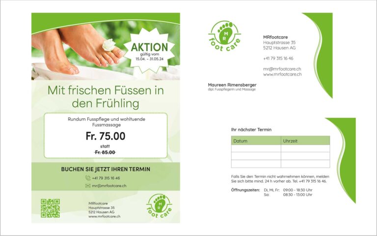 Flyer und Terminkarten - Belinda Walker