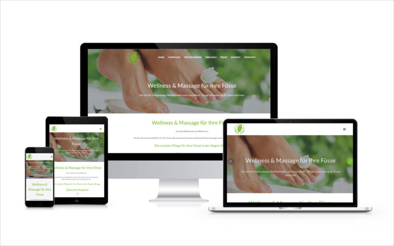 Relaunch Website MRfootcare - Belinda Walker