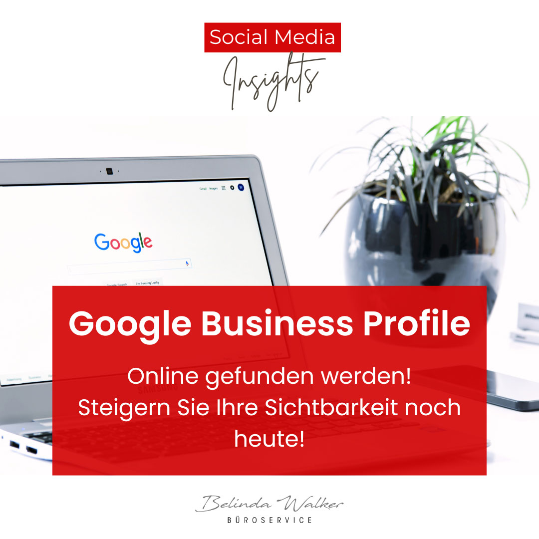 Google Unternehmensprofil - Belinda Walker